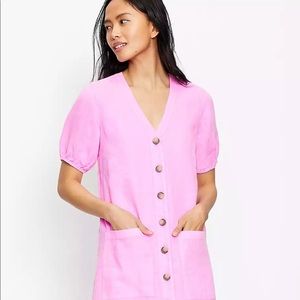 Lou & Grey Linen Dress M